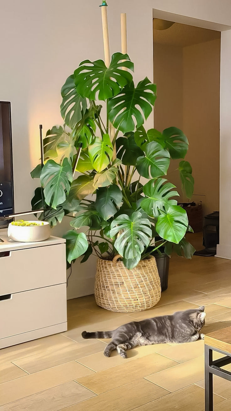 Royal Velvet Monstera™ – Die ultimative Luxus-Kunstpflanze von Follie Finesse